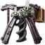 Burner mining drill
