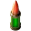Explosive uranium cannon shell