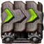Turbo transport belt