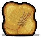 Fossile d'Ambra