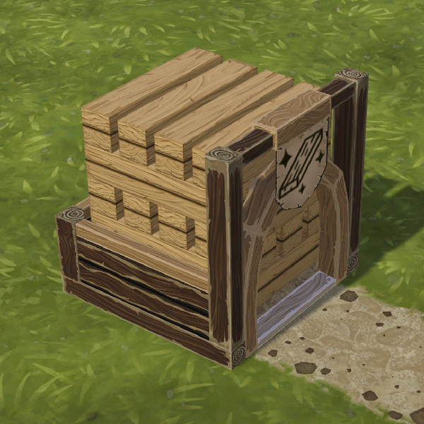 Treated planks